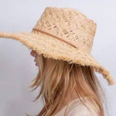 SOMBRERO ELISEO RAFIA NATURAL en internet