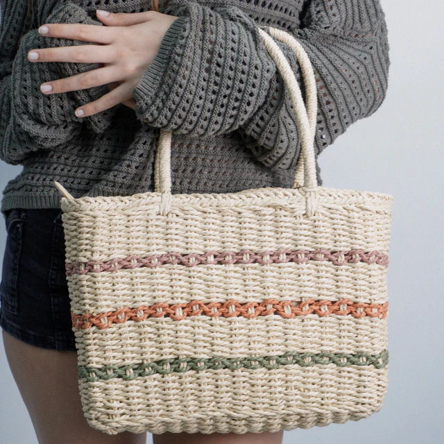BOLSO BONITA SIMIL RAFIA — imagen 8