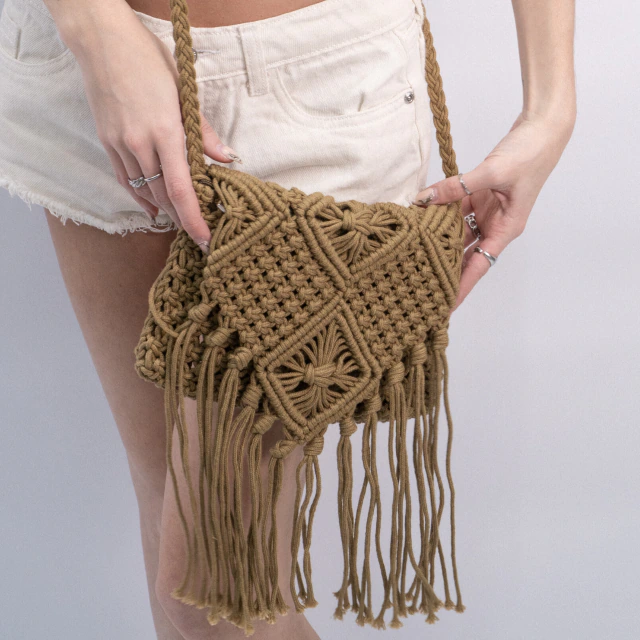 BANDOLERA MACRAME