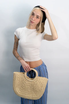 Cartera Isla Simil Rafia en internet