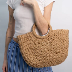 Cartera Isla Simil Rafia - tienda online