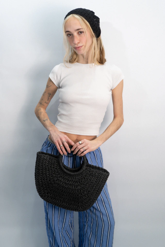 Cartera Isla Simil Rafia — imagen 14