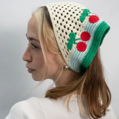 BANDANA CROCHET CERECITAS