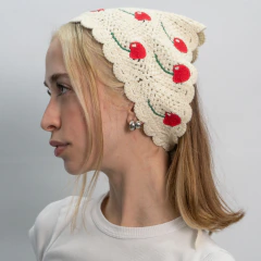 BANDANA CROCHET MULTI CEREZAS - buy online