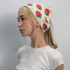 BANDANA CROCHET MULTI FRUTILLAS - buy online