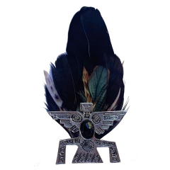 Aplique Pluma Azteca