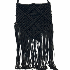 BANDOLERA MACRAMÉ FLECOS - comprar online