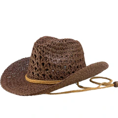 Imagem do Sombrero Cowboy Rafia Aron Tostado