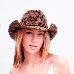 Sombrero Rafia Crochet Billy en internet