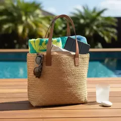 Cartera Rafia Emilce