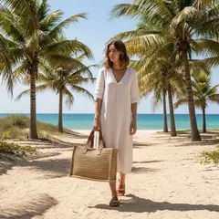 Image of Cartera Rafia Emilce