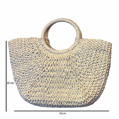 Cartera Isla Simil Rafia - Compania de Sombreros