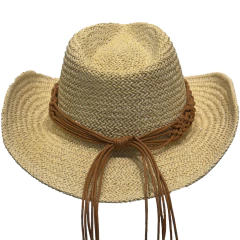 SOMBRERO COWBOY CHAO MACRAME - tienda online