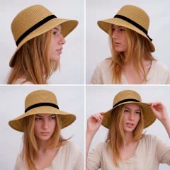 CAPELINA DAISY RAFIA - Compania de Sombreros