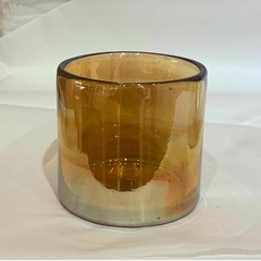 Porta vela de vidrio - comprar online