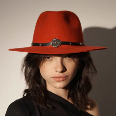 Imagen de SOMBRERO AUSTRALIANO FIELTRO GOTAS