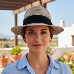 SOMBREROS AUSTRALIANO POLINE RAFIIA