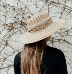 SOMBRERO PAMPA RAFIA MISKITOS BOHO