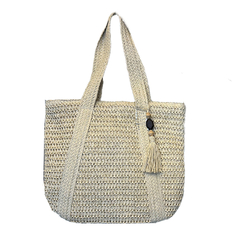 Bolso Tote Tamarisco Simil Rafia - Compania de Sombreros