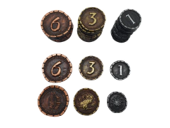 7 Wonders Duel - Kit de Moedas na internet