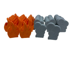 Flash Point: Ao Resgate - Kit de Marcadores de Perigo