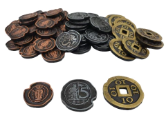 As Viagens de Marco Polo - Kit de Moedas - GORILLA 3D