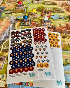 GREAT WESTERN TRAIL v2 - Kit de Adesivos na internet