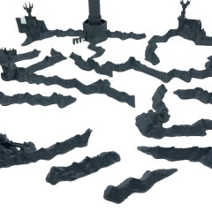 Guerra do Anel - Kit de Montanhas em Resina - comprar online