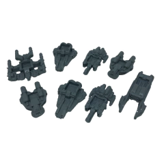 TERRAFORMING MARS - Kit de 8 Naves em Resina - GORILLA 3D