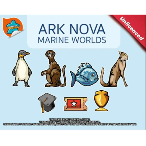 ARK NOVA - EXP. MARINE WORLD - Kit de Adesivos - comprar online