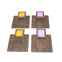 Zombicide Black Plague - kit de 4 alçapões - GORILLA 3D