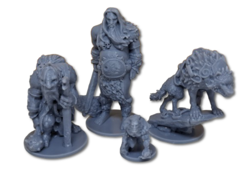 Blood Rage - Kit de miniaturas KS (em resina) + Cartas - comprar online