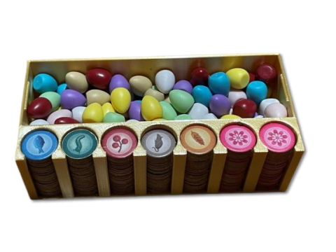 Wingspan - Organizador de tiles e ovos - comprar online