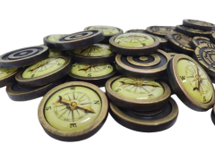 As Ruínas Perdidas de Arnak - Kit de Moedas e Bússolas - GORILLA 3D