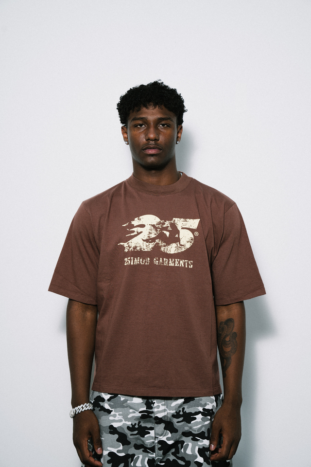Boxy Tee 25 Hell Brown thumbnail 2