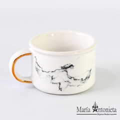 Pocillo Jarro Bajo Con y Sin Oro - Diseños Varios (6 x 8,5 x 6 cm) - (Valor por Unidad) - Maria Antonieta
