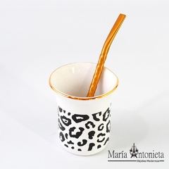 Imagen de Mate Con y Sin Oro - Diseños Varios (7 x 7 x 8,5 Cm) - (Valor por Unidad)