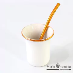 Mate Con y Sin Oro - Diseños Varios (7 x 7 x 8,5 Cm) - (Valor por Unidad) - comprar online