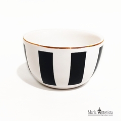 Bowl Cerealero Con y Sin Oro - Diseños Varios (11,5 x 10 x 7 Cm) - (Valor por Unidad)