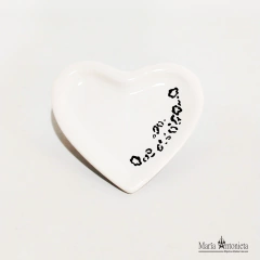 Plato Corazón Sin Oro - Chico / Grande Diseños Varios (Valor por Unidad) - Maria Antonieta