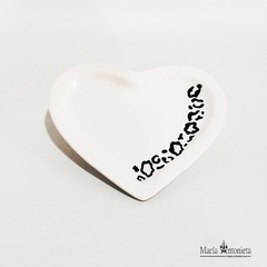 Plato Corazón Sin Oro - Chico / Grande Diseños Varios (Valor por Unidad) - tienda online