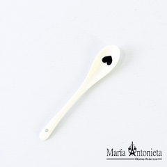 Cucharita de Porcelana Diseños Varios (13 cm) - (Valor por Unidad) - comprar online