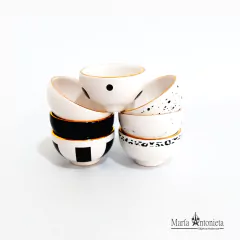 Dip Cerámico - Diseños Varios (7,5 x 7,5 x 3,5 Cm) - (Valor por Unidad)