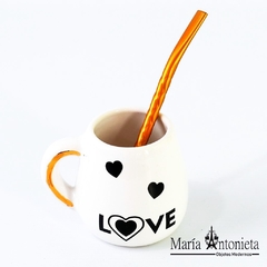 Mate Con y Sin Oro en Asa - Diseños Varios (5 x 9 x 7 Cm) - (Valor por Unidad) - comprar online