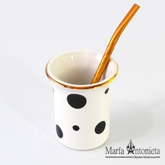 Mate Con y Sin Oro - Diseños Varios (7 x 7 x 8,5 Cm) - (Valor por Unidad) en internet