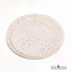 Plato Cerámica Playo / Postre - Diseños Varios - (Valor por Unidad)