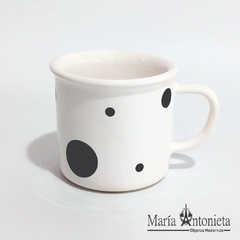 Taza Jarro Alto Con y Sin Oro - Diseños Varios (9 x 10,5 x 14 cm) - (Valor por Unidad) - Maria Antonieta