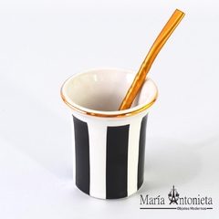 Mate Con y Sin Oro - Diseños Varios (7 x 7 x 8,5 Cm) - (Valor por Unidad) - comprar online