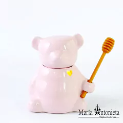 Oso Mielero Colores y Diseños Varios (14 x 14 x 15 Cm) - Maria Antonieta