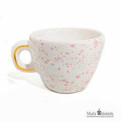 Taza Cónica Con y Sin Oro - Diseños Varios (8 x 14 x 8 cm) - (Valor por Unidad)